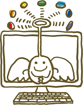 天使のイラスト