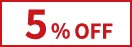 5%OFF